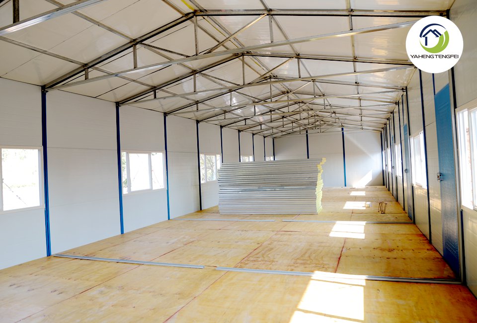 Prefabricated container house interior