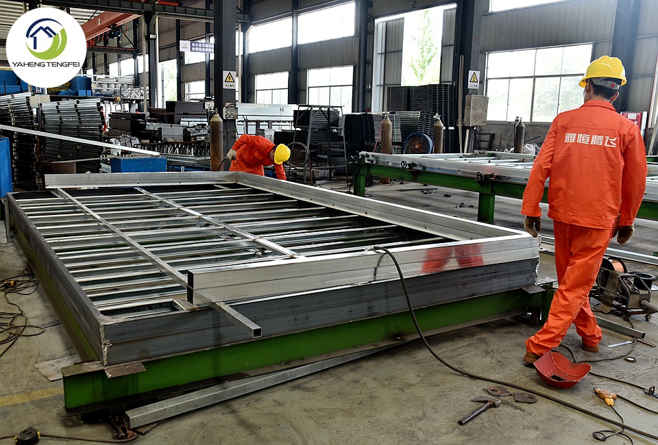 Welding and Assembly Zone for Container Houses