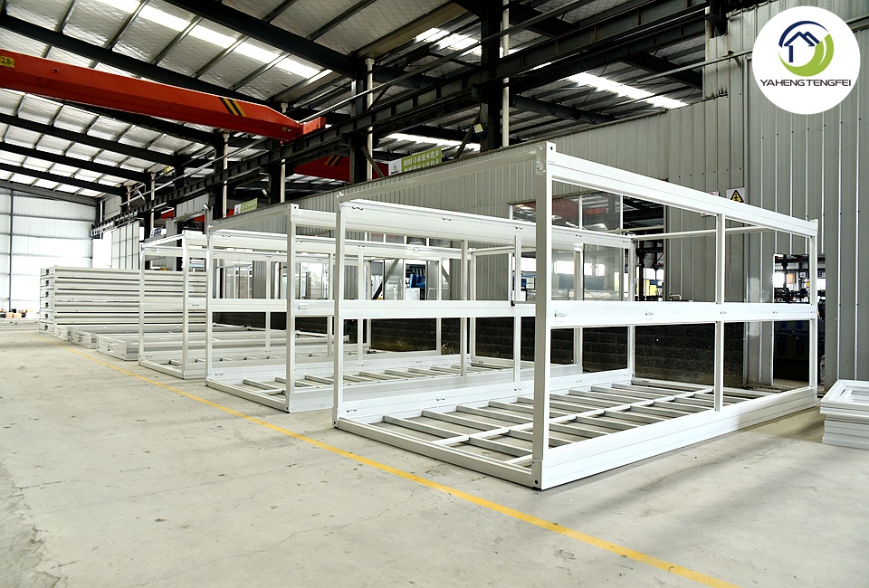 Foldable Container House Assembly Area