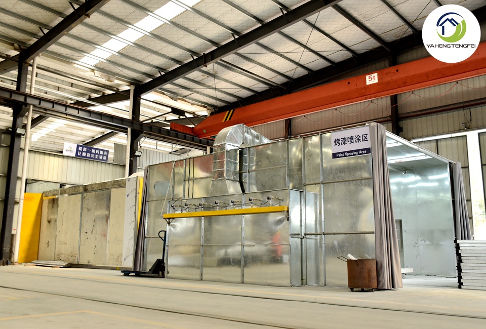 Container House Baking Paint Spraying Line