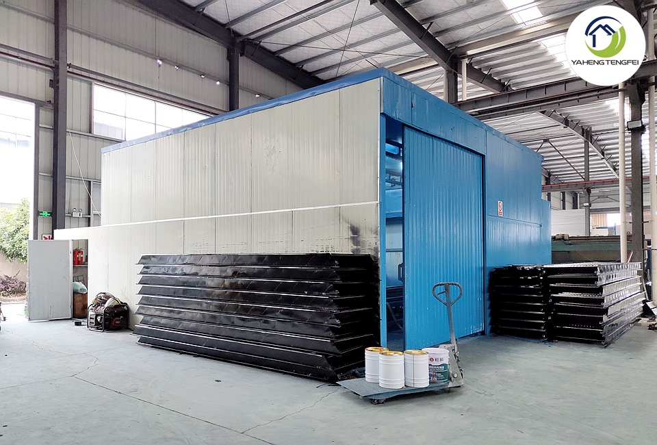 Container House Baking Paint Spraying Line