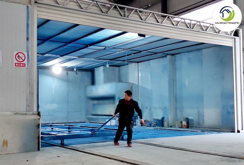 Container House Baking Paint Spraying Line