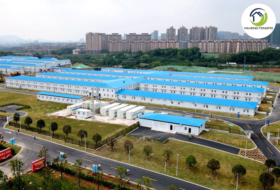 Aerial View of Zhongjing Hospital after Delivery