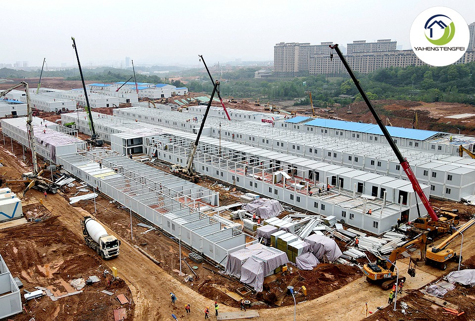 Main Construction of Changsha Fangcang Hospital