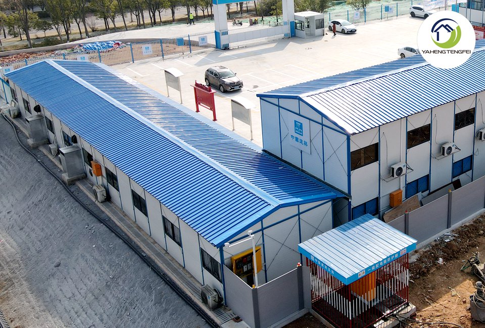 colour steel prefabricated house