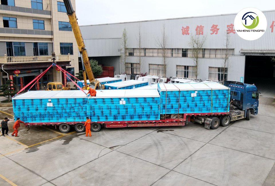 transportation advantages of foldable container homes