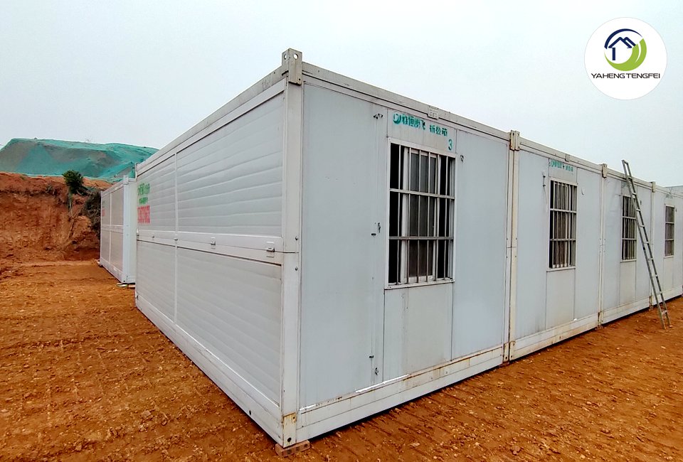 Second-hand foldable container modular houses