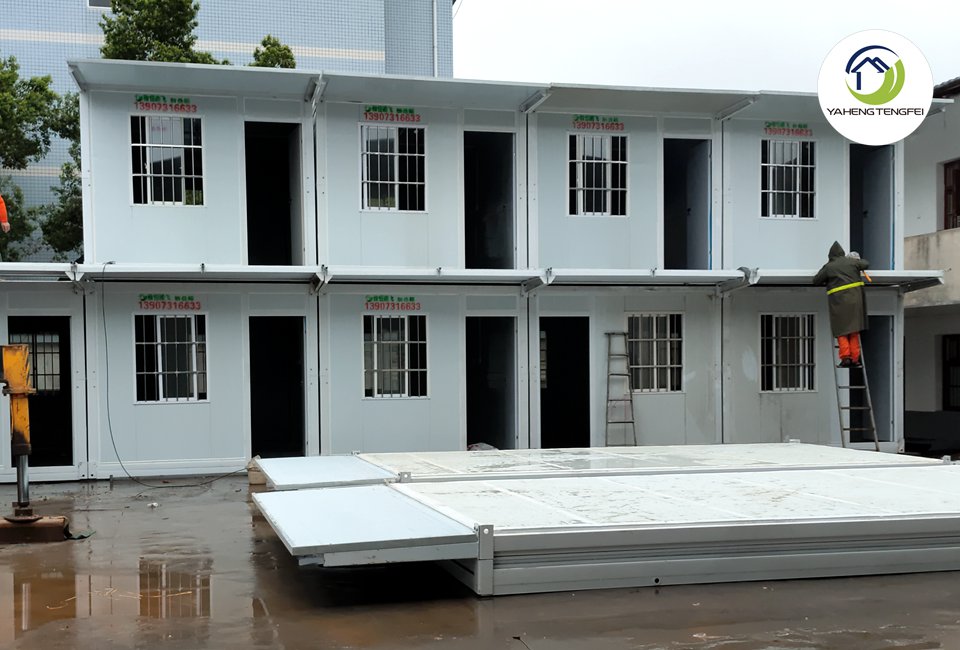 two-storey folding container houses