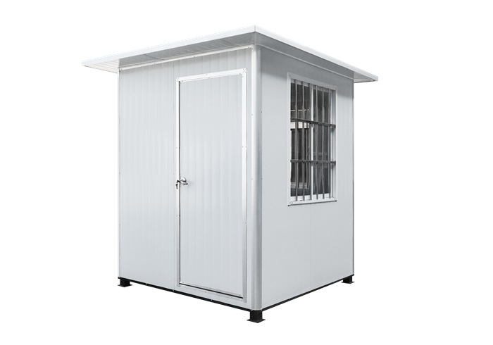 Outdoor kiosk, portable security kiosk