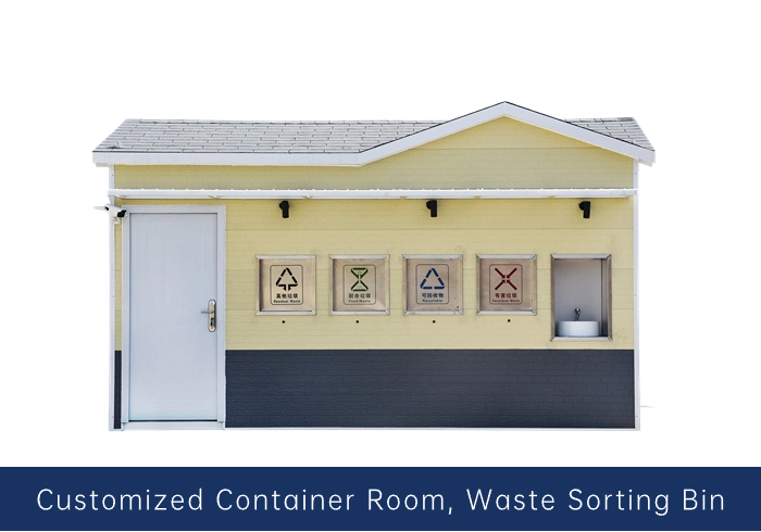 Smart Waste Sorting Container Room