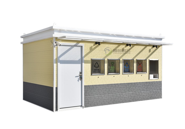 roof-type garbage box rooms