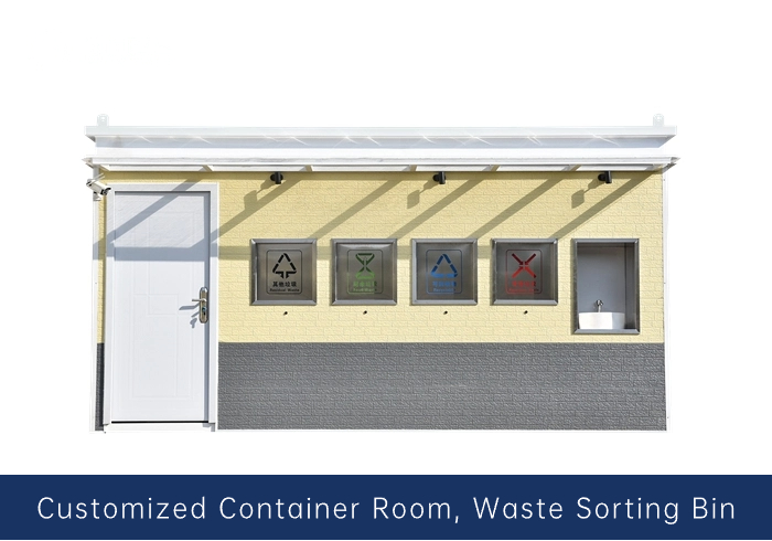 Smart Waste Sorting Container Room