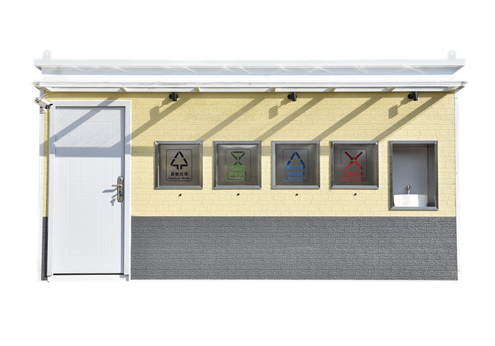 smart waste sorting box rooms