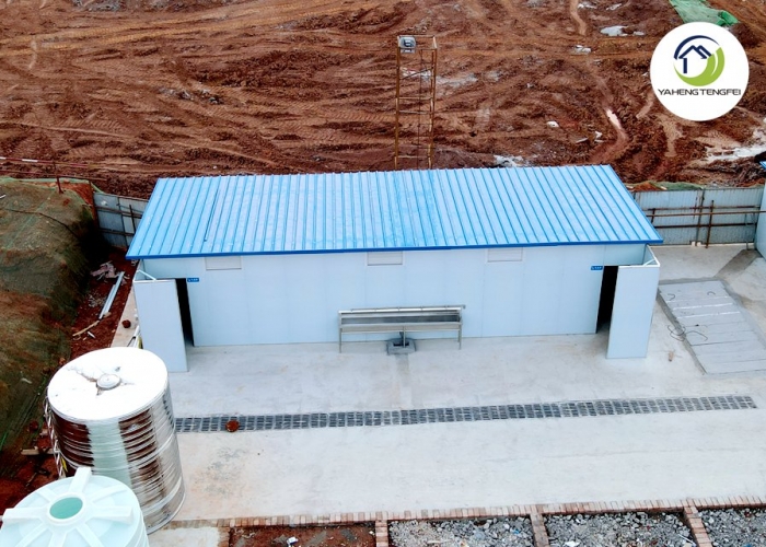 Prefabricated container homes industrial park project