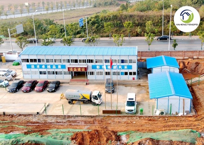 Prefabricated container homes industrial park project