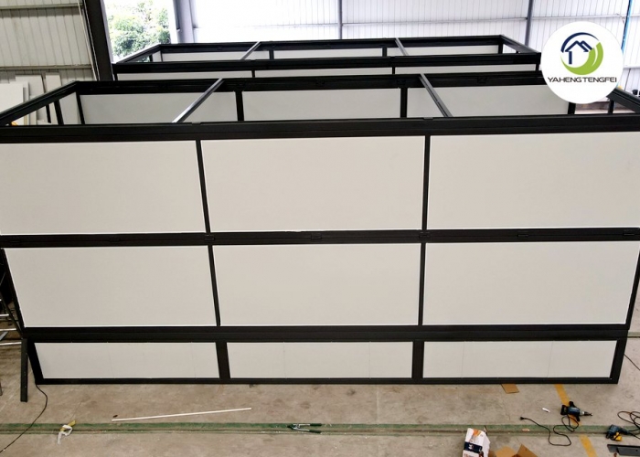 Customised folding container house