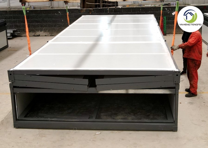 Customised folding container house