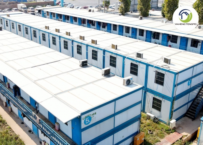 Foldable house modular dormitory,portable temporary housing