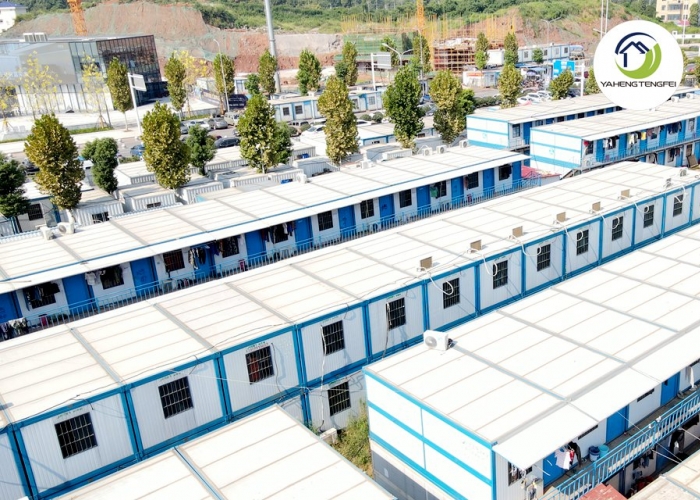 Foldable house modular dormitory,portable temporary housing