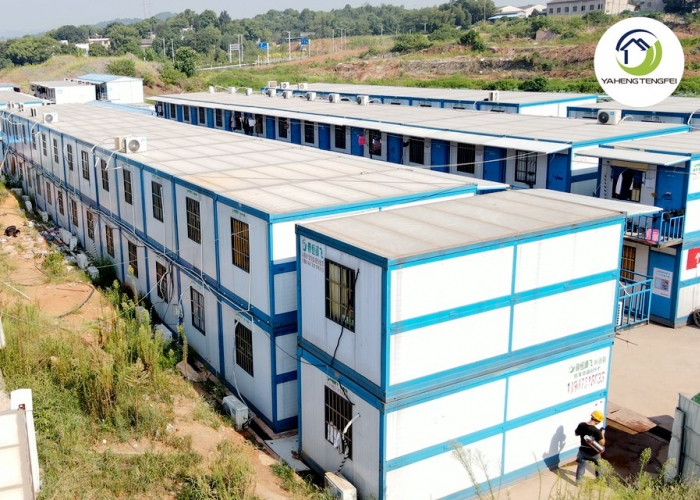 Foldable house modular dormitory,portable temporary housing