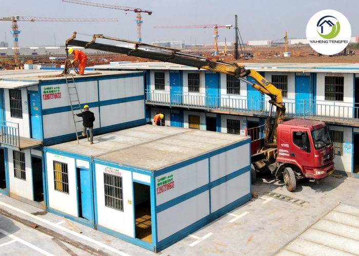 Large-scale industrial park folding container house project
