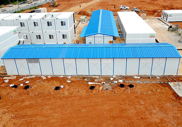 Low-Cost Warehouse Prefab Houses