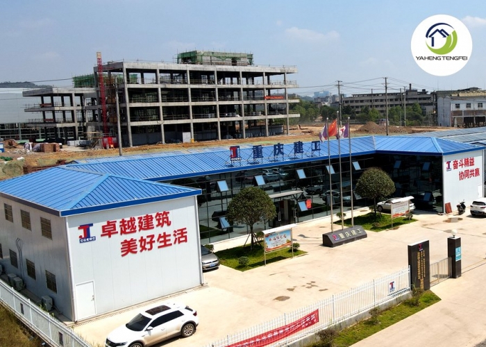 T-Shaped Prefabricated Homes Containers Project