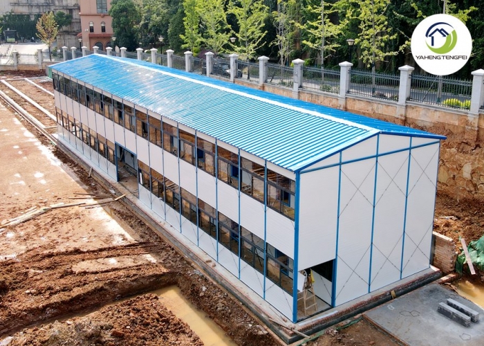 Construction site temporary accommodation prefab container house
