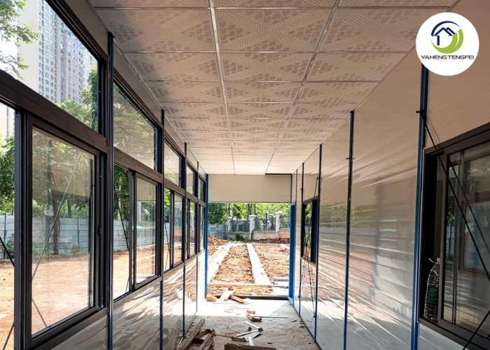 Construction site temporary accommodation prefab container house