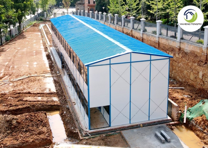 Construction site temporary accommodation prefab container house