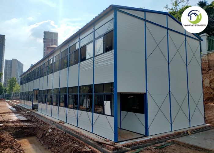Construction site temporary accommodation prefab container house