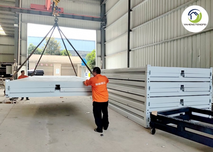 Portable Houses That Unfold Exported to Africa
