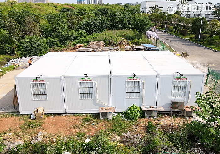 Folding container houses
