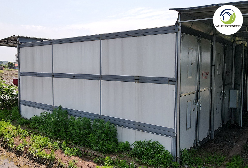 folding container tobacco roasting room