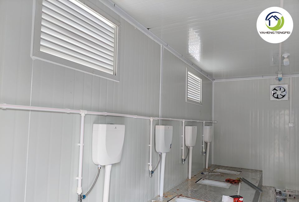 Containerized bathrooms